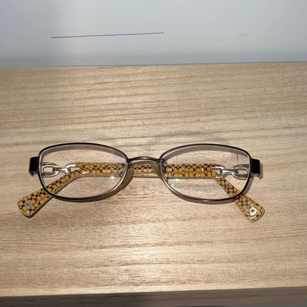 Vintage Coach Tortoise faina Prescription glasses